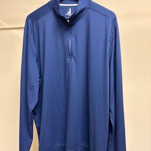 johnnie-O Navy Quarter-Zip Pullover